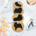 Pomeranian Lovers Cork Drink Coasters - Set of 4