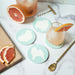 Pomeranian Ceramic Drink Coasters - Set of 4