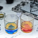 Eagle Whiskey Glasses With Etched Flag