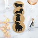 Shih Tzu Cork Drink Coasters - Set of 4