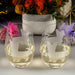 Yorkshire Terrier Etched Stemless Wine Glasses