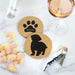 Shih Tzu Cork Drink Coasters - Set of 4
