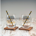 Stemless Wine Engagement Glasses