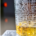 Portland Etched Street Grid Whiskey Glasses