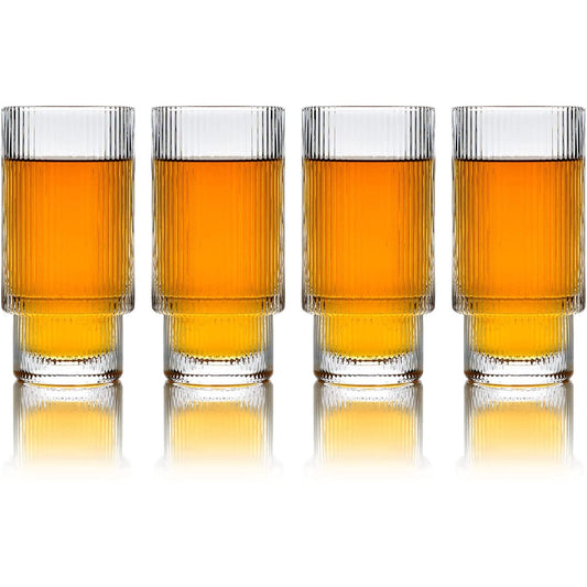 Ripple Drinking Glasses (Set of 4)