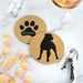 Rottweiler Cork Drink Coasters - Set of 4