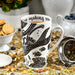 Mermaid Coffee and Tea Mug With Ceramic Lid + Infuser (16oz)