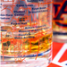 Auburn University Whiskey Glass Set (2 Low Ball Glasses)