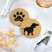 Dachshund Cork Drink Coasters - Set of 4