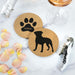 Pitbull Lovers Cork Drink Coasters - Set of 4
