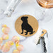 Pitbull Lovers Cork Drink Coasters - Set of 4
