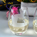 Yorkshire Terrier Etched Stemless Wine Glasses