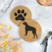 Boxer Cork Drink Coasters - Set of 4