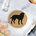 Labrador Retriever Cork Drink Coasters - Set of 4