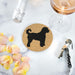Goldendoodle Cork Drink Coasters - Set of 4
