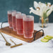 Hobnail Stackable Drinking Glasses (Set of 4)