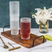 Hobnail Stackable Drinking Glasses (Set of 4)