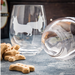 Corgi Stemless Wine Glasses