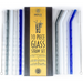 Reusable Glass Straw Set