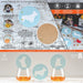Corgi Ceramic Coasters with Metal Stand (Set of 4)