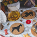 Schnauzer Cork Coasters (Set of 4)