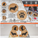 Corgi Cork Coasters (Set of 4)