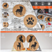 Chihuahua Cork Coasters (Set of 4)