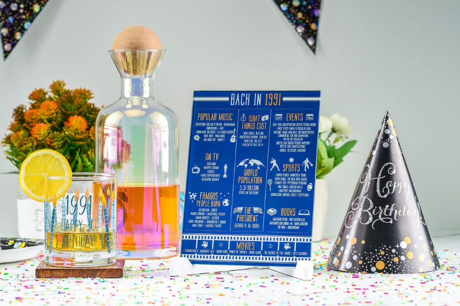 NEW: Birthday Boards and Glassware