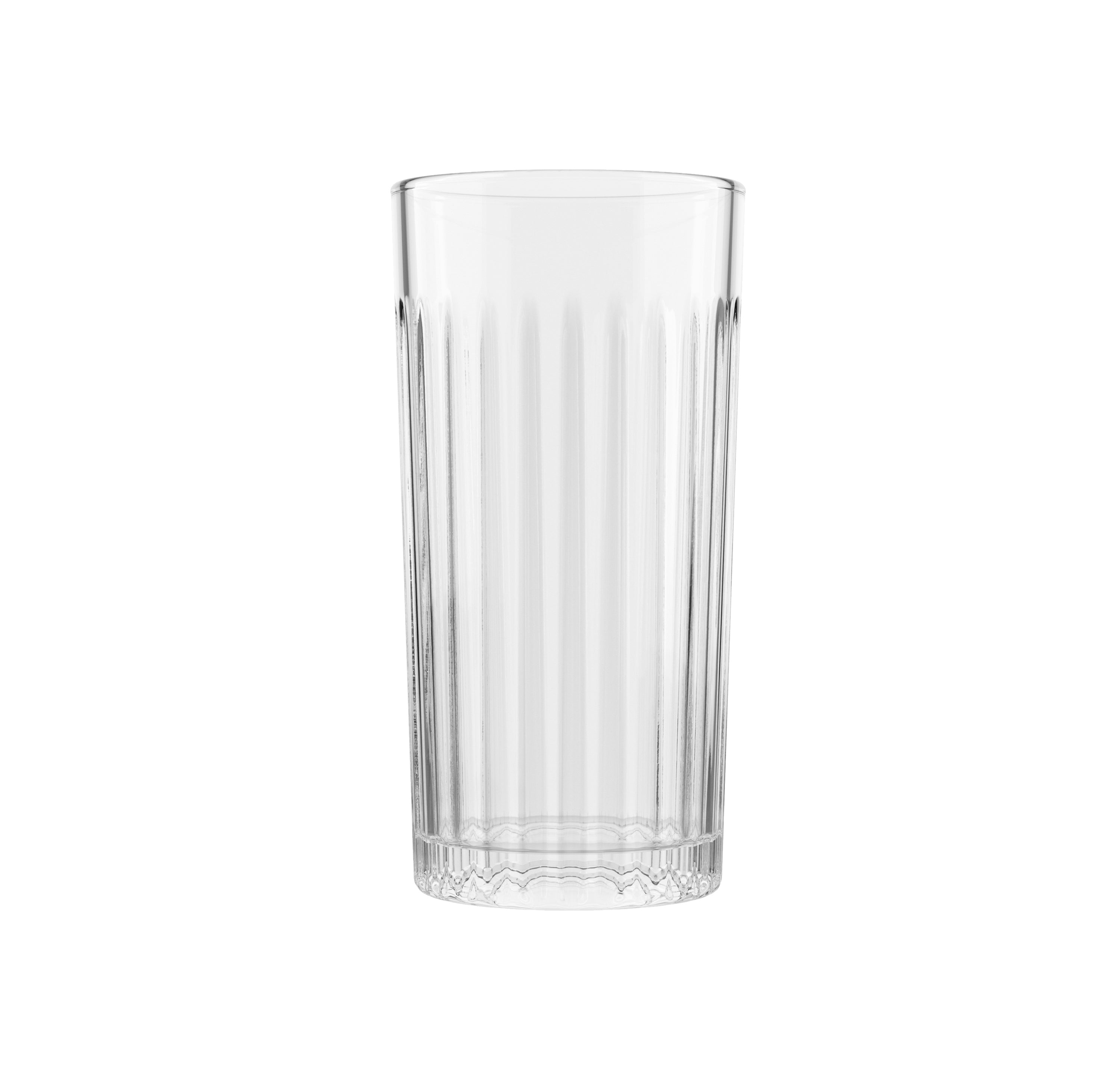 Ribbed Cocktail Glasses- Set 4 Charcoal – Home Lab
