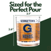 University of Georgetown Hoyas College Whiskey Glasses (Set of 2), 10 oz – Full-Color Logo + Campus Map