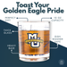 Marquette University Whiskey Glass Set (2 Low Ball Glasses)
