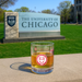 University of Chicago Maroons Whiskey Glass Set (2 Low Ball Glasses)