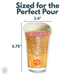 University of Clemson Tigers College Pint Beer Glasses (Set of 2), 16 oz – Full-Color Logo + Campus Map