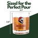 Greenline Goods Miami University RedHawks Whiskey Glasses Set of 2, 10 oz Rocks Glasses with Full-Color Logo & Campus Map – Officially Licensed Bourbon Glass Gift for Alumni & Fans