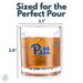 University of Pittsburgh Panthers Whiskey Glass Set (2 Low Ball Glasses)