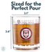 University of Chicago Maroons Whiskey Glass Set (2 Low Ball Glasses)
