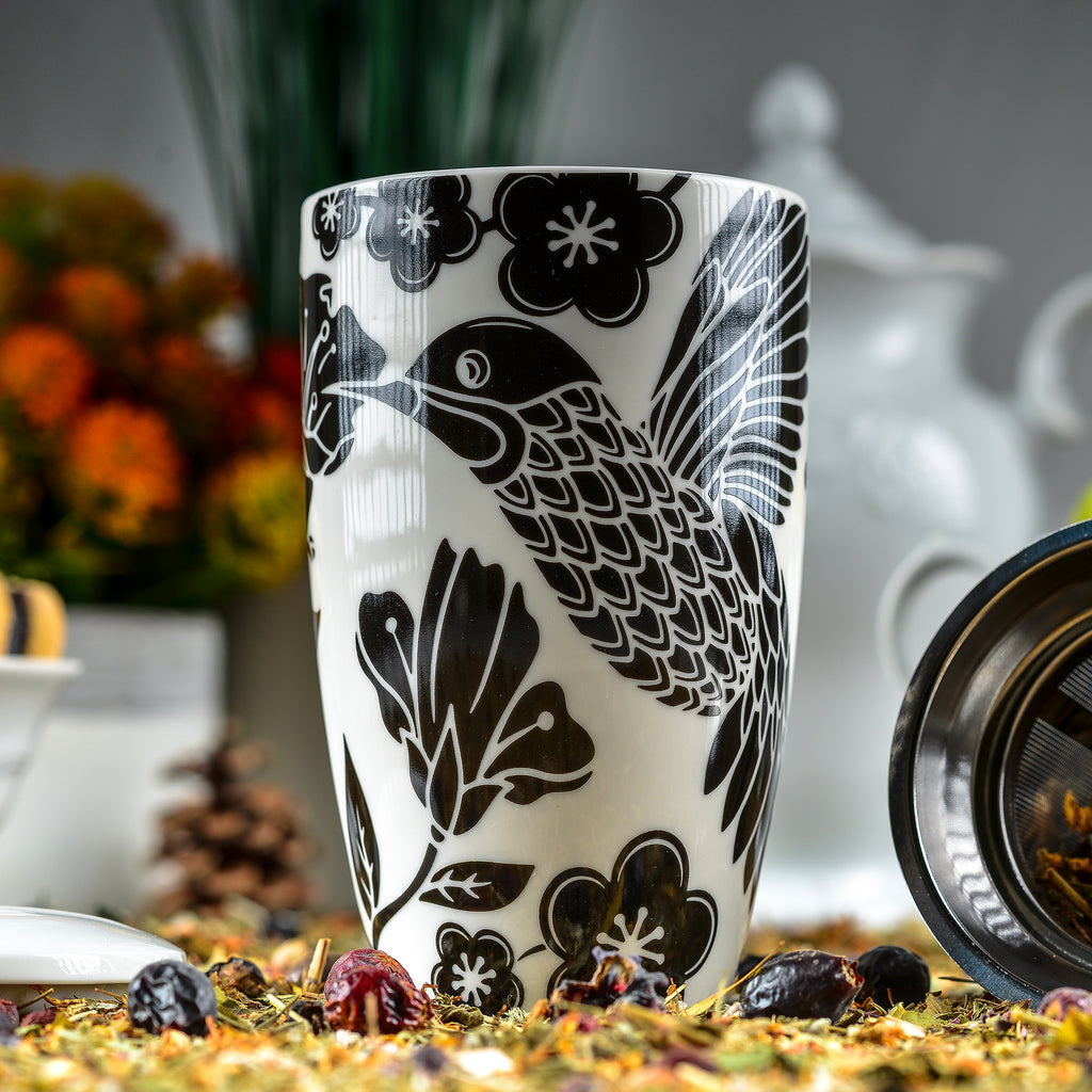 Hummingbird Coffee and Tea Ceramic Mug (16oz)