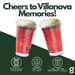 Greenline Goods Villanova University Wildcats Pint Beer Glasses Set of 2, 16 oz Pint Glasses with Full-Color Logo & Campus Map – Officially Licensed Beer Glass Gift for Alumni & Fans (Copy)