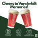 Greenline Goods Vanderbilt University Commodores Pint Beer Glasses Set of 2, 16 oz Pint Glasses with Full-Color Logo & Campus Map – Officially Licensed Beer Glass Gift for Alumni & Fans
