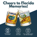 University of Florida Whiskey Glass Set (2 Low Ball Glasses)