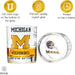 University of Michigan Wolverines Whiskey Glass Set (2 Low Ball Glasses)