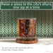 Seattle Etched Street Grid Whiskey Glasses