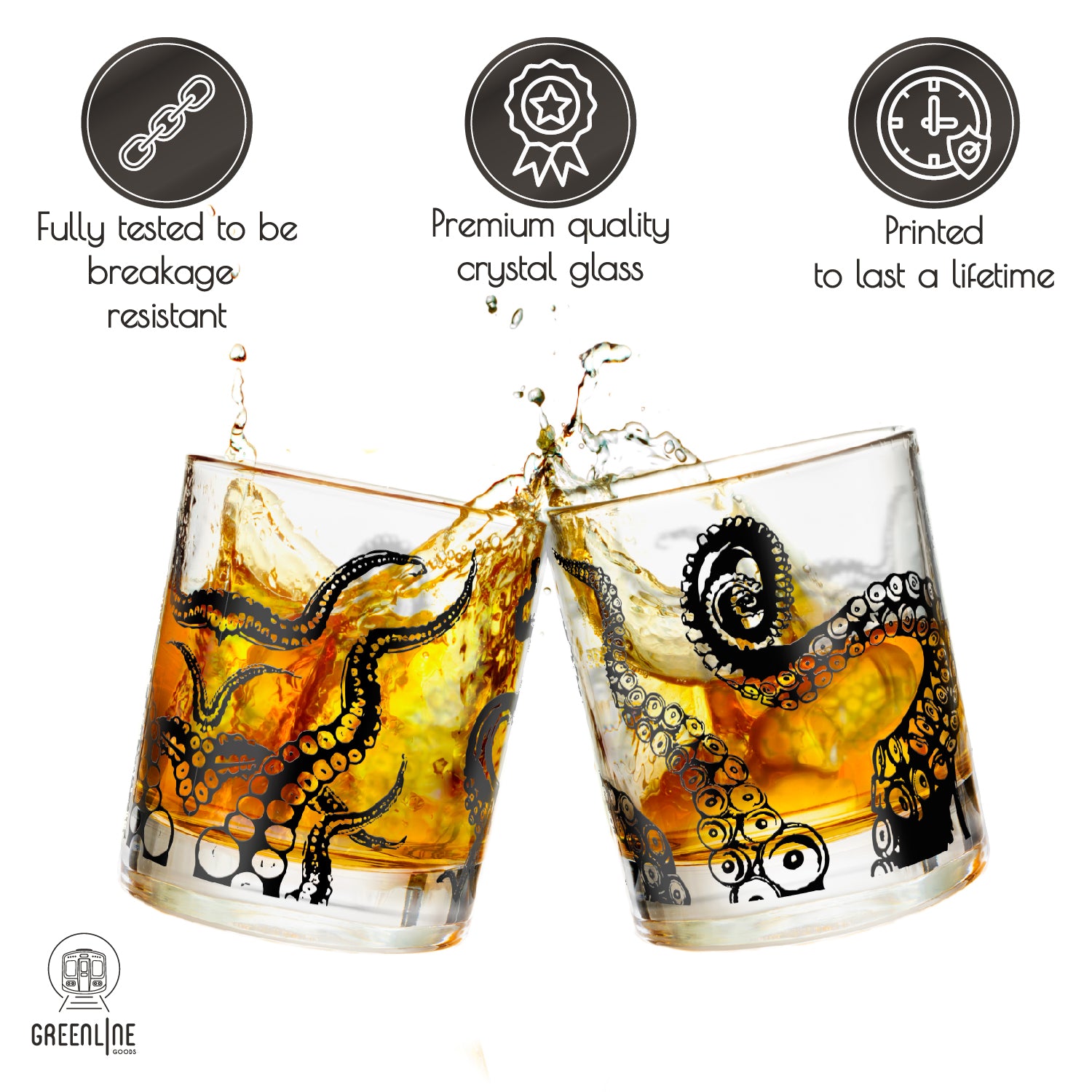 Personalized Kraken Glass, Custom Glass, Kraken Glass - Foto 8