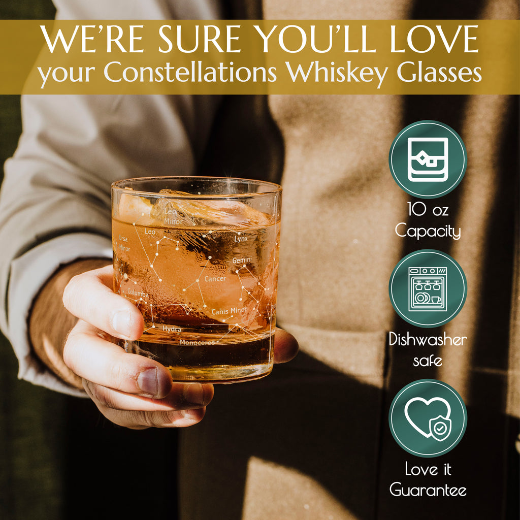 Constellation Whiskey Glasses