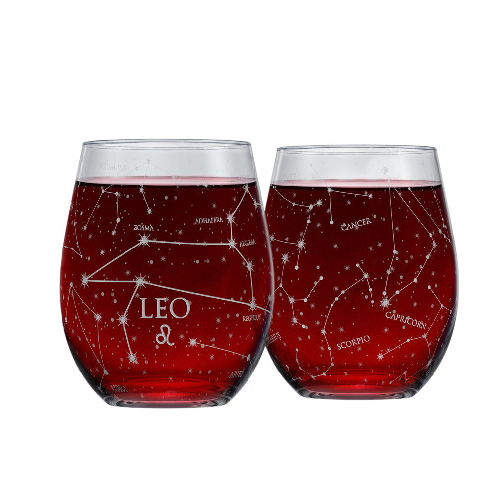 Leo Stemless Wine Glasses