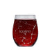 Scorpio Stemless Wine Glasses