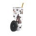 French Bulldog Stainless Steel Tumbler with Gold Straw 750ml