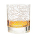 Boston Etched Street Grid Whiskey Glasses
