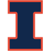 University of Illinois Fighting Illini College Pint Glasses - Contains Full Color Illinois Logo & Campus Map - Gift Idea College Grads and Alumni (Set of 2)