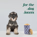 Navy Premium Airtight Ceramic Dog Treat Canister Jar Set with Lid